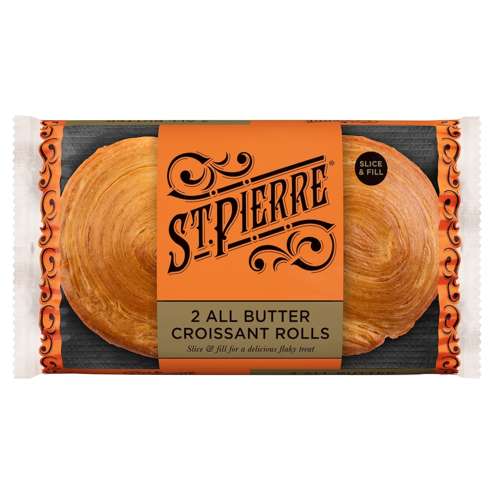 image 1 of St Pierre 2 All Butter Croissant Rolls