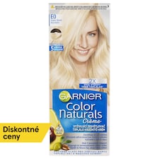 Garnier Color Naturals permanentná farba na vlasy E0 Super blond, 60 +40 +12 ml
