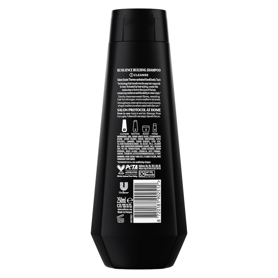 image 1 of Tresemmé Professional Thermo Sculpt Memory Shampoo 250ml