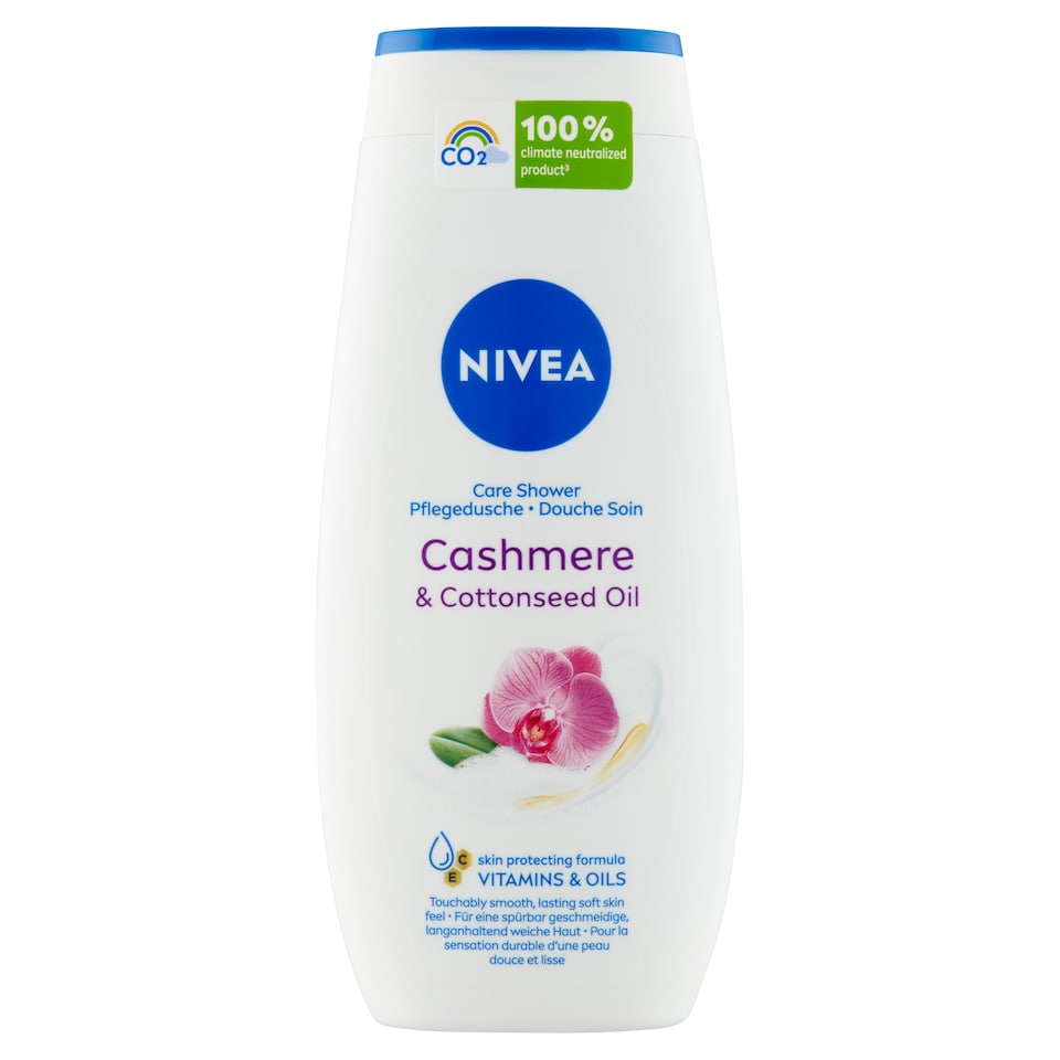 NIVEA Cashmere & Cotton Seed Oil Krémtusfürdő 250 ml  1. kép