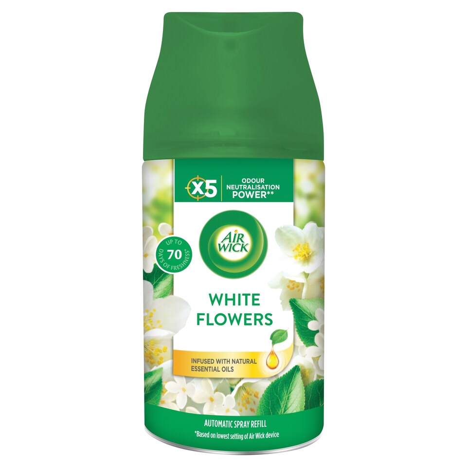 Air Wick Freshmatic náplň do osvěžovače vzduchu - Bílé květy 250ml