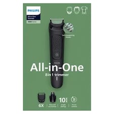 Philips Series 3000, All-in-one, 8-in-1 Trimmer for Face and Body - MG3940/15