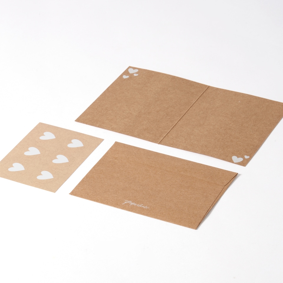 image 1 of Paperchase ReKrafted 6 Pack 'Thank You' Cards