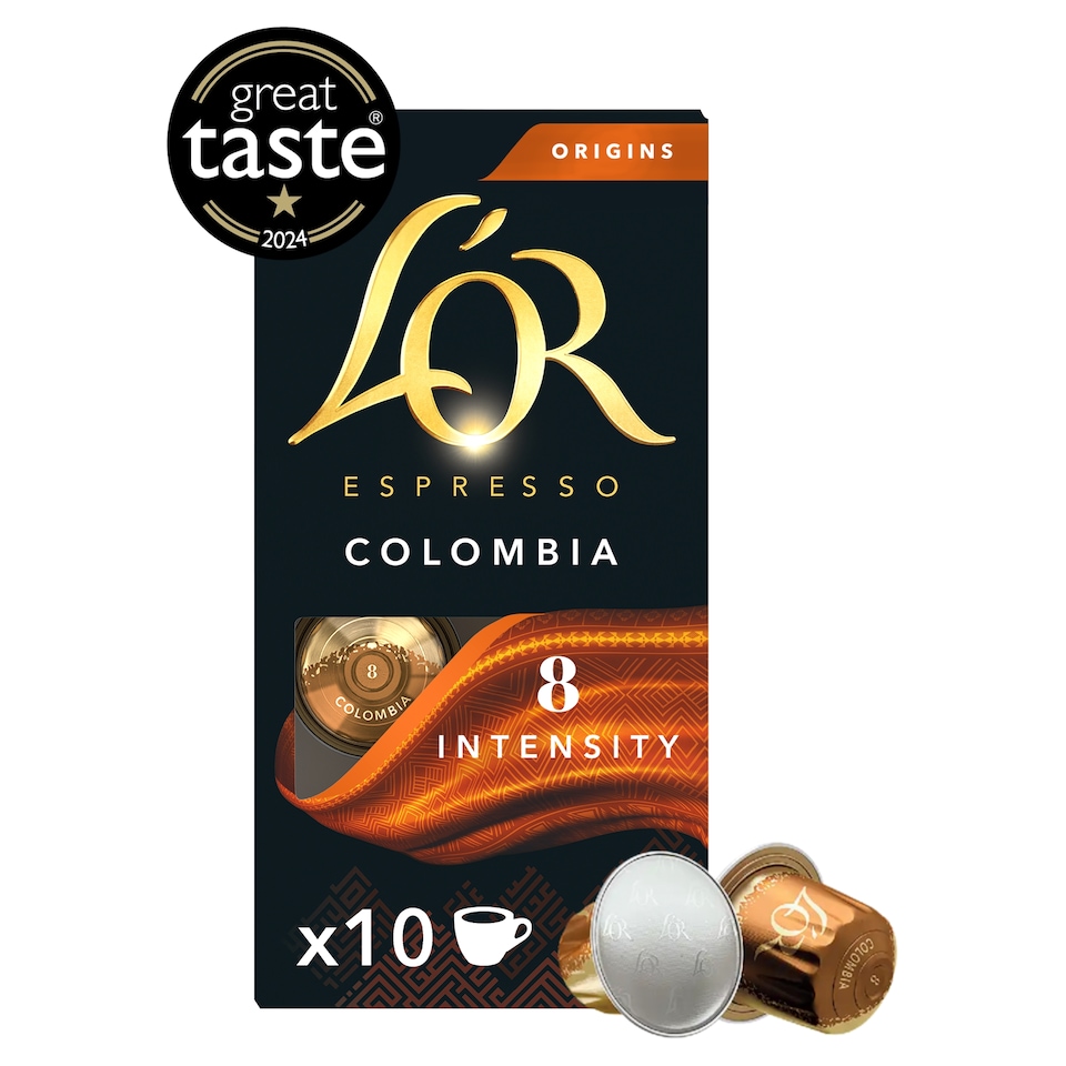 image 1 of L'or. 10 Colombia Coffee Capsules 52G