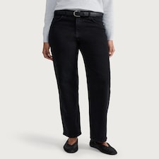 F&F Straight Leg Jeans  in Black