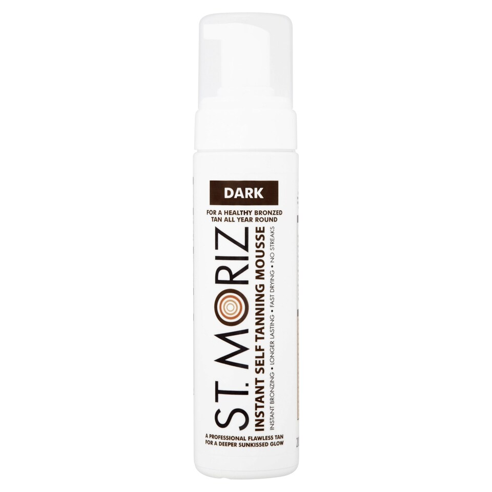 St Moriz Self Tanning Mousse Dark200ml
