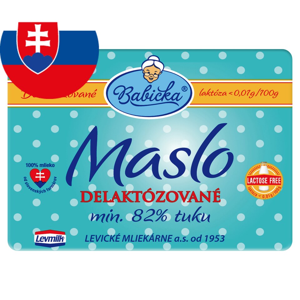 image 1 of Babička Lactose Free Butter 250 g