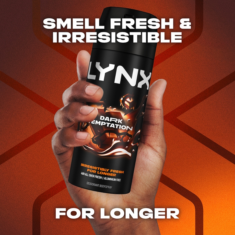 image 1 of Lynx Dark Temptation 48h Deodorant Bodyspray 150ml
