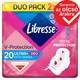 image 1 of Libresse V-Protection Ultra+ Deo Sanitary Pads with Wings 20 pcs