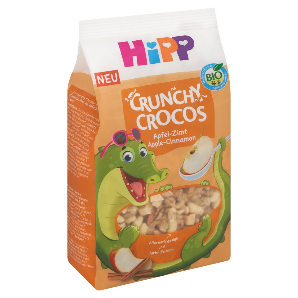 HiPP Organic Crunchy Crocos Muesli Apple Cinnamon 300g