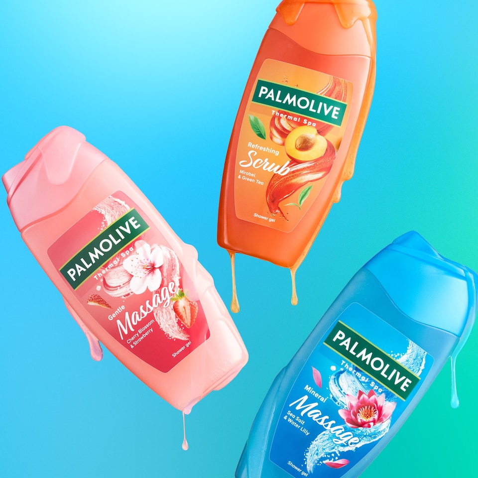 Palmolive Thermal Spa Mineral Massage tusfürdő 500 ml  1. kép