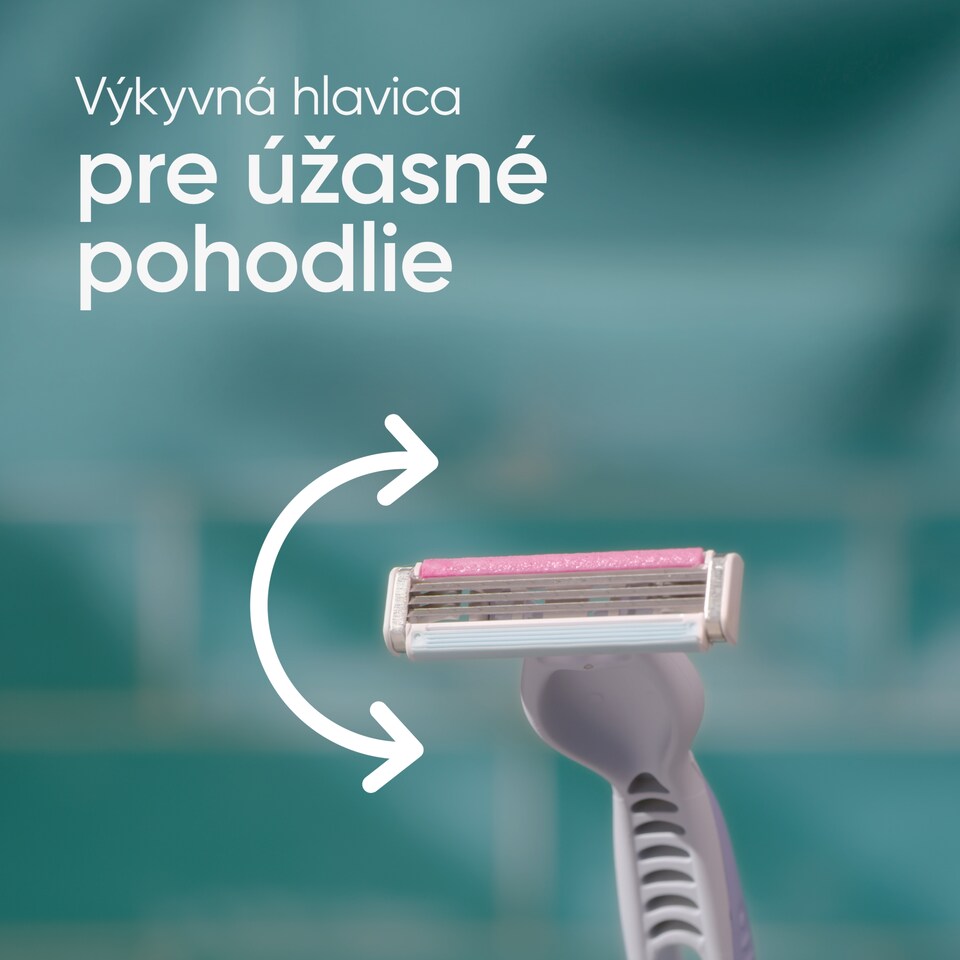 image 1 of Gillette Venus 3 Colors Disposable Razors, Pack Of 6