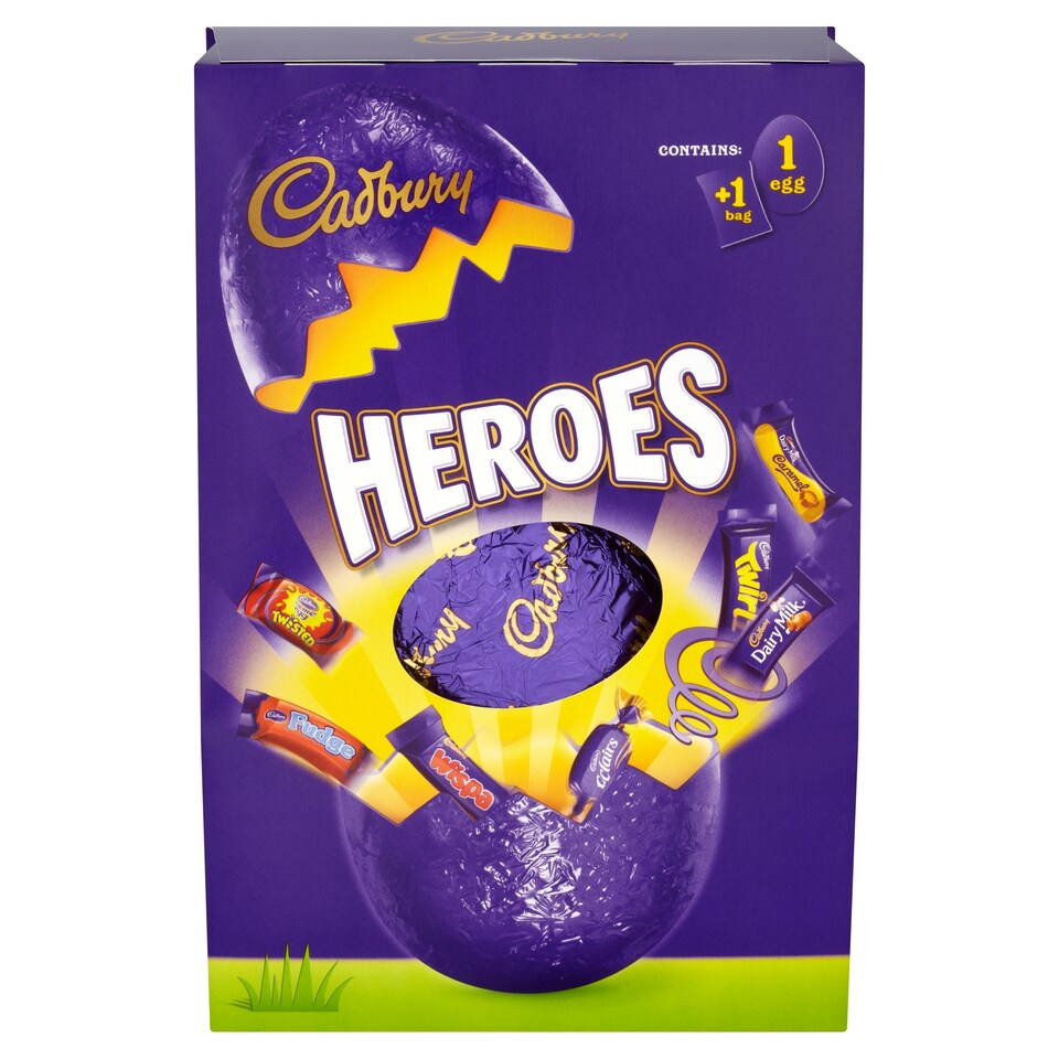 image 1 of Cadbury Heroes Large Easter Egg 274G