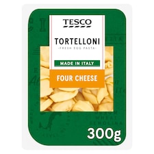 Tesco Four Cheese Tortelloni 300G
