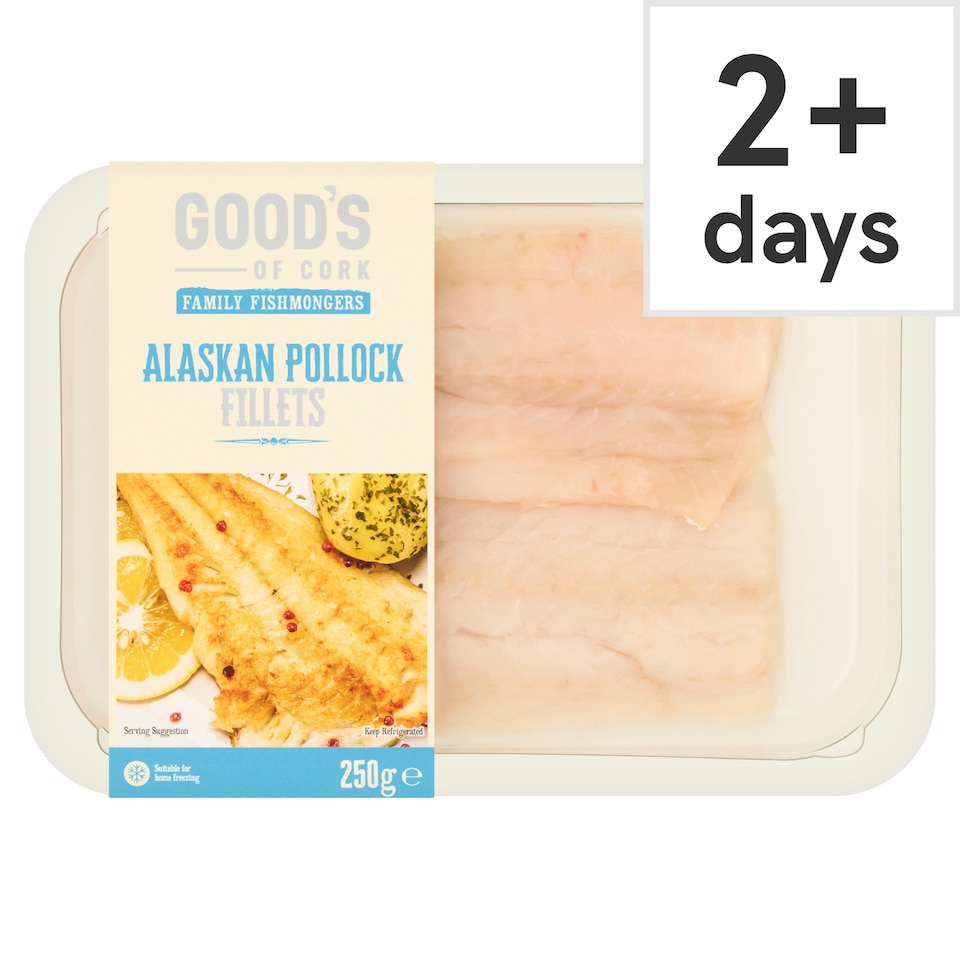  GOOD'S OF CORK Alaskan Pollock Fillets 250g