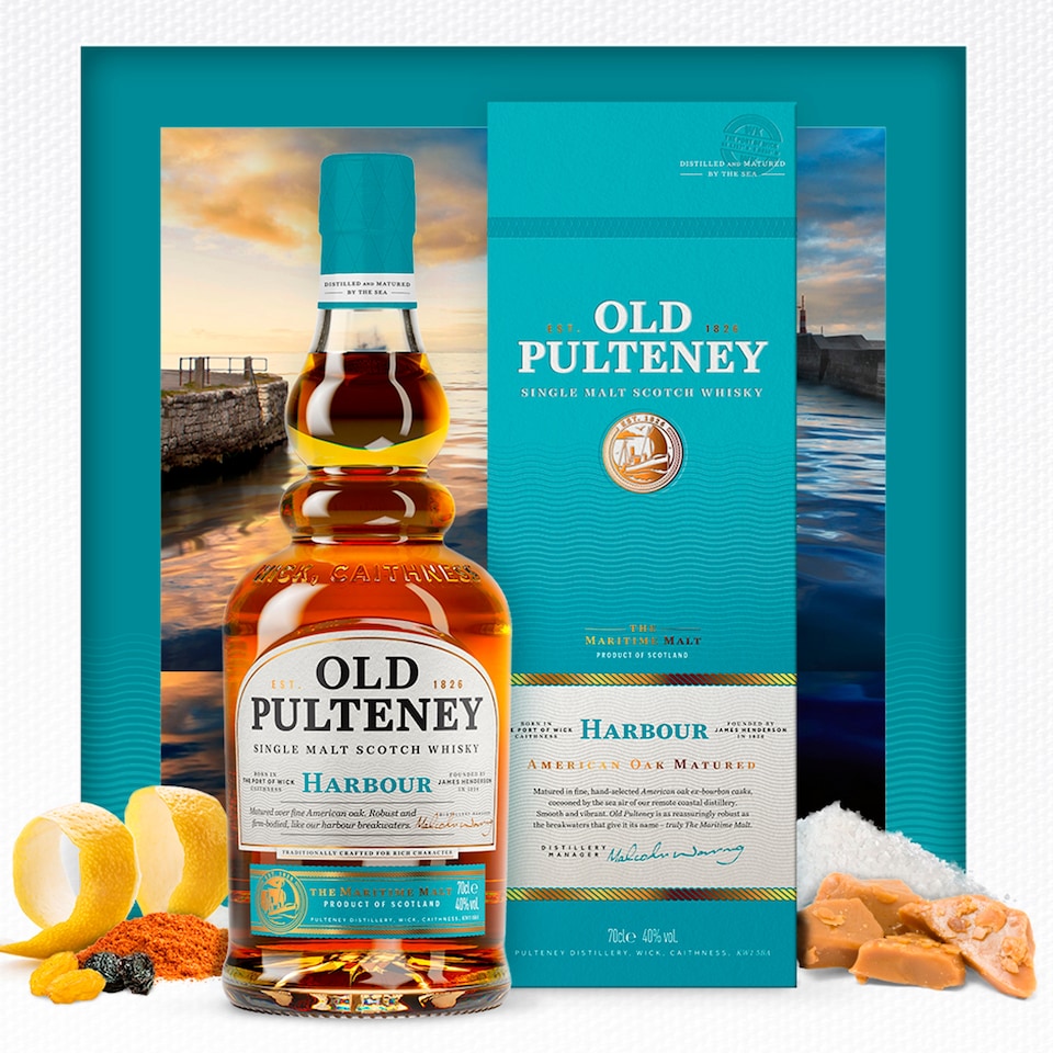 image 1 of Old Pulteney Harbour Single Malt Scotch Whisky 70cl