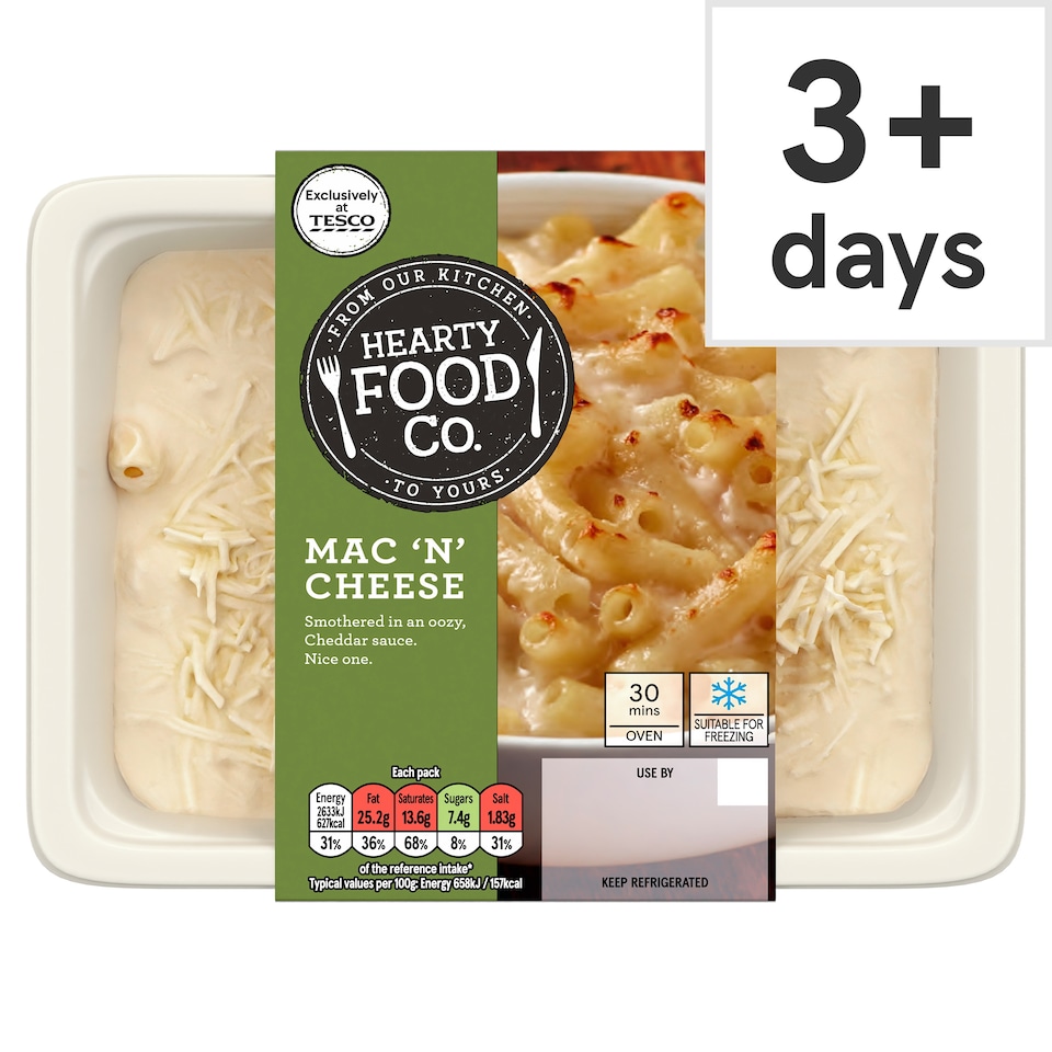 Hearty Food Company Mac 'N' Cheese 400G
