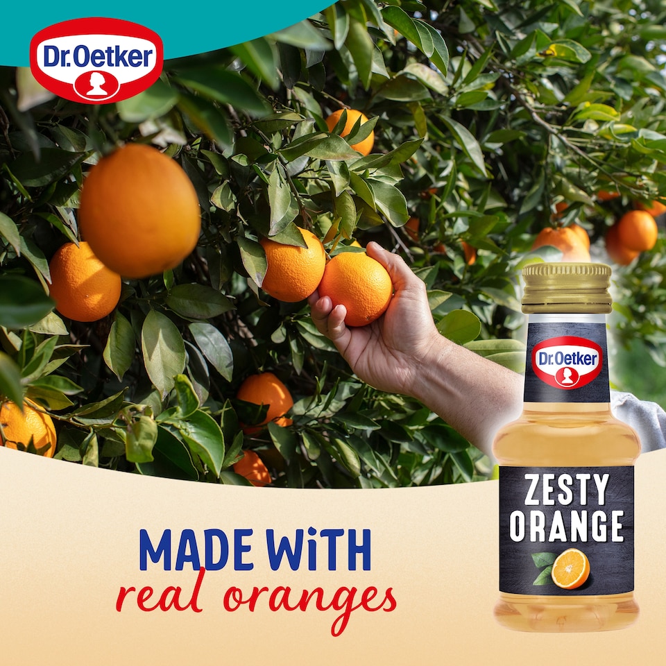 image 1 of Dr Oetker Natural Zesty Orange Extract 35Ml