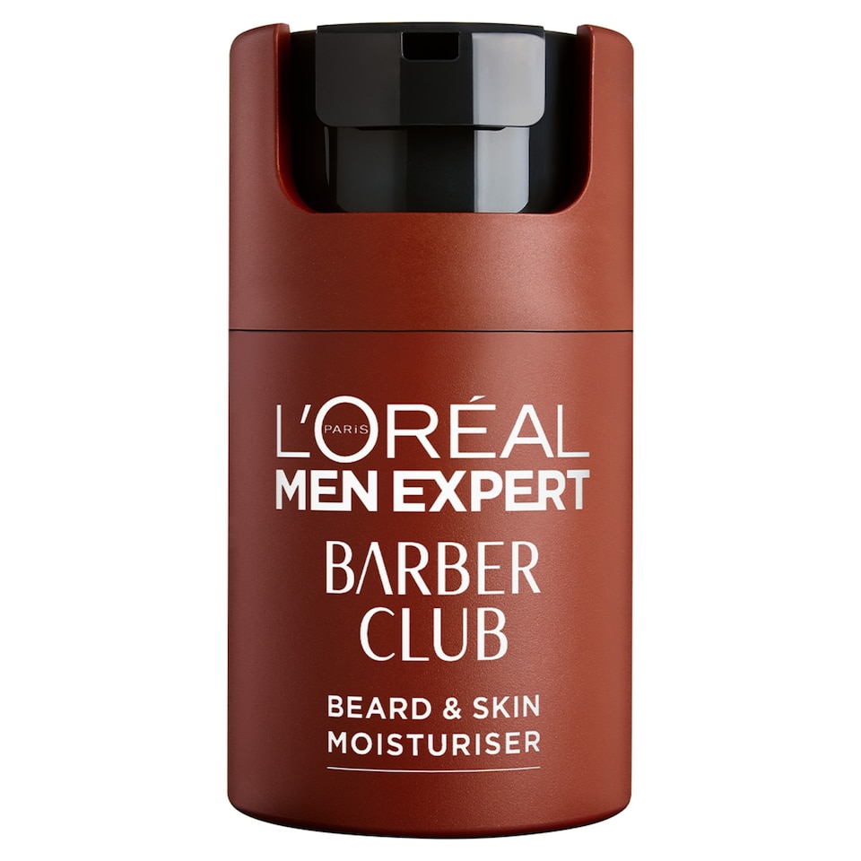 image 1 of L'Oreal Men Expert Barber Club Beard and Skin Moisturiser Cedarwood Oil & Shea Butter 50ml