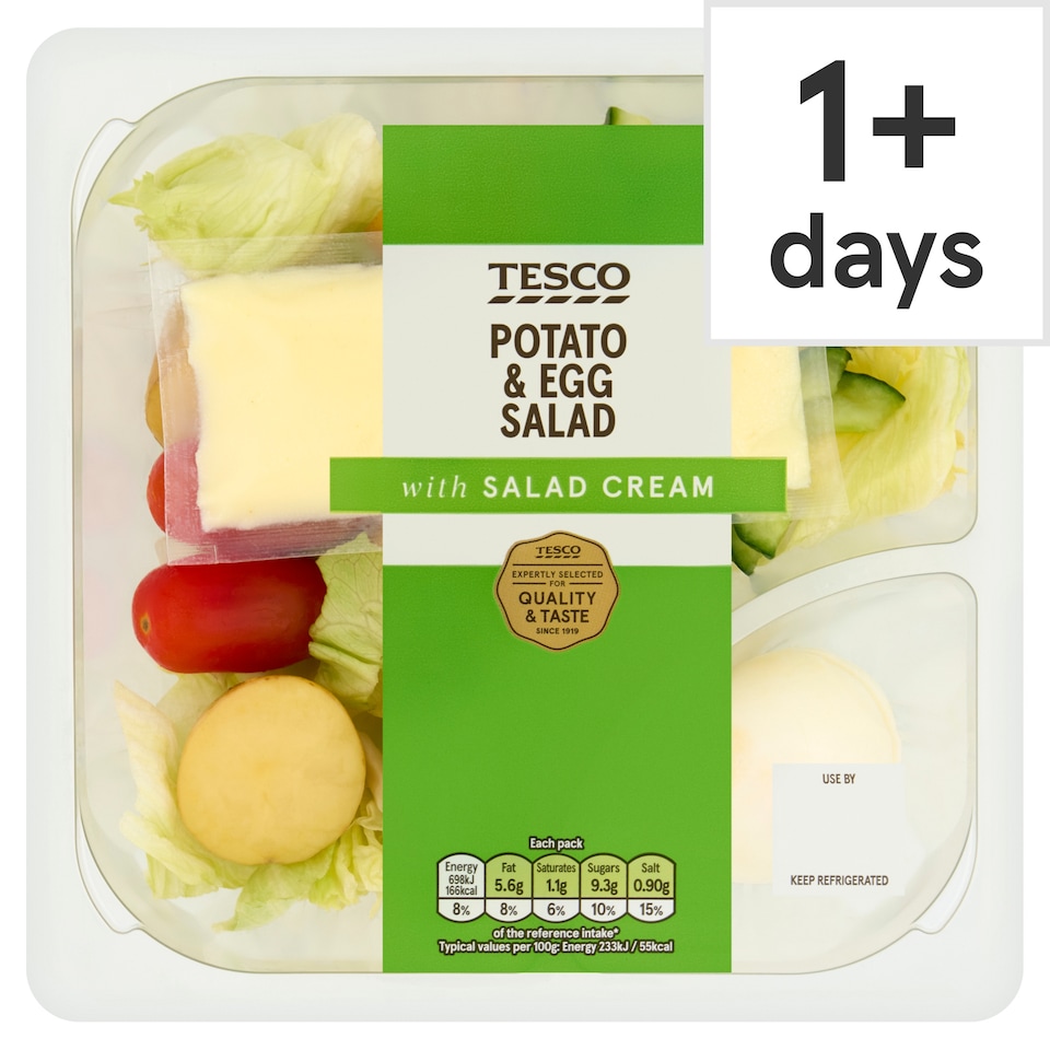 Tesco Potato & Egg Salad 300G