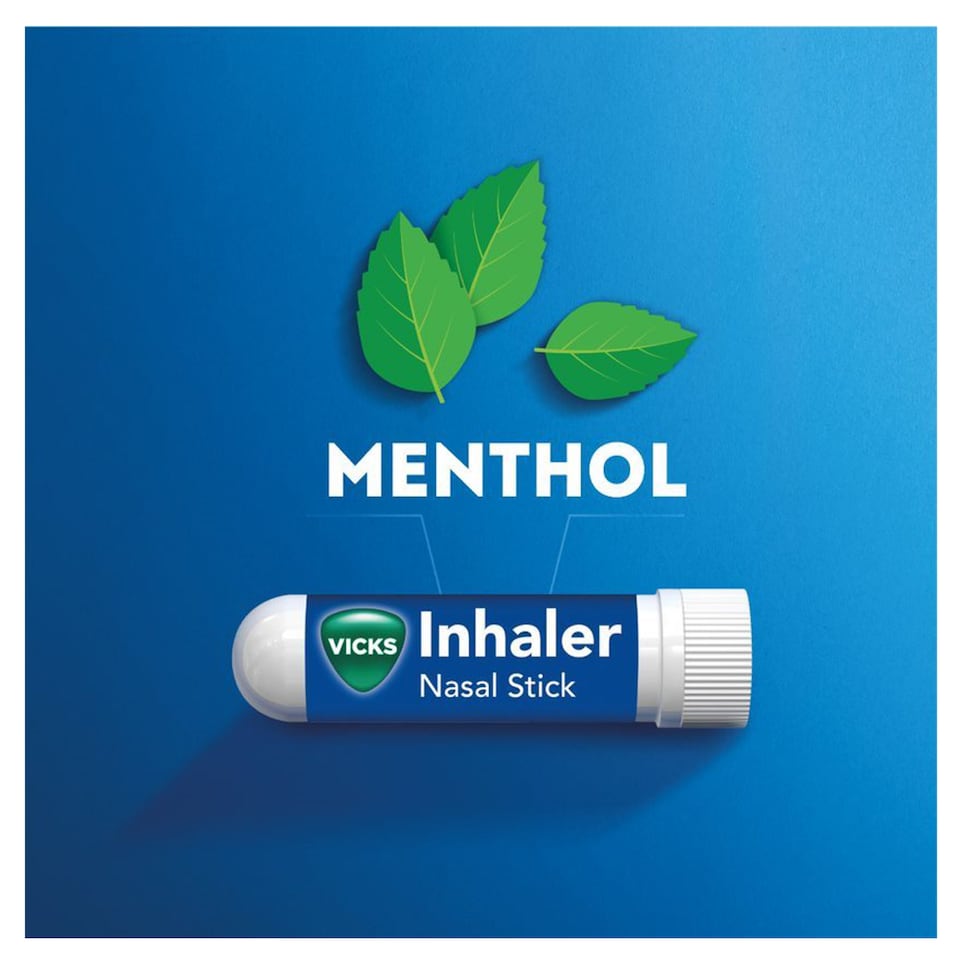 image 1 of Vicks Inhaler Fast Acting Blocked Nose Relief Stick