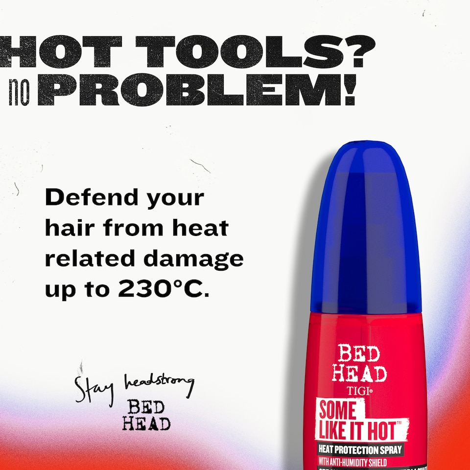 image 1 of Tigi Bed Head Some Like It Hot Hair Spray 100Ml