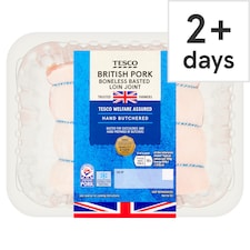 Tesco Basted Pork Loin Joint 800G