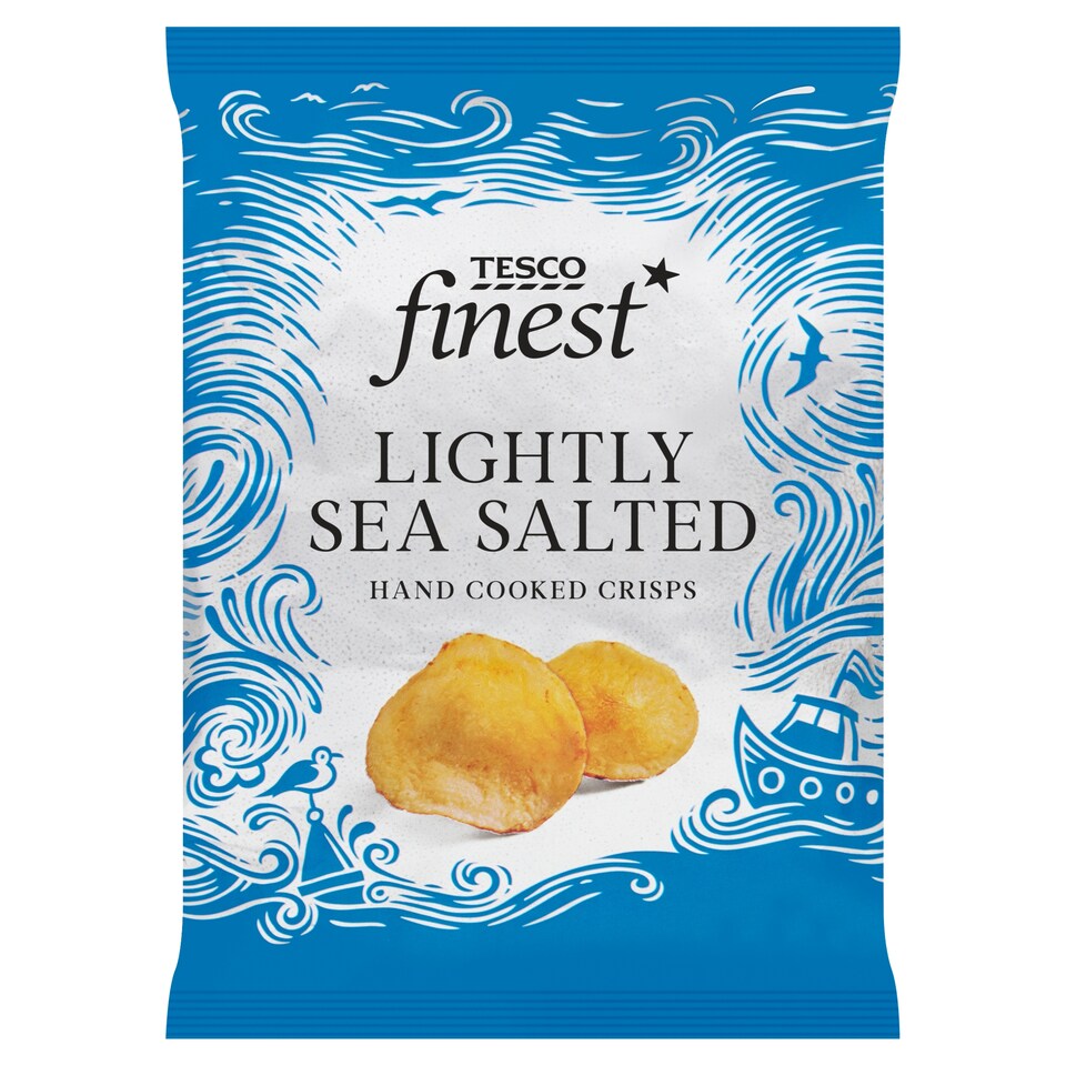 Tesco Finest Lightly Salted Crisps 150G