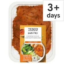 Tesco Pan Fry Chinese Style Chicken Sizzlers 318g