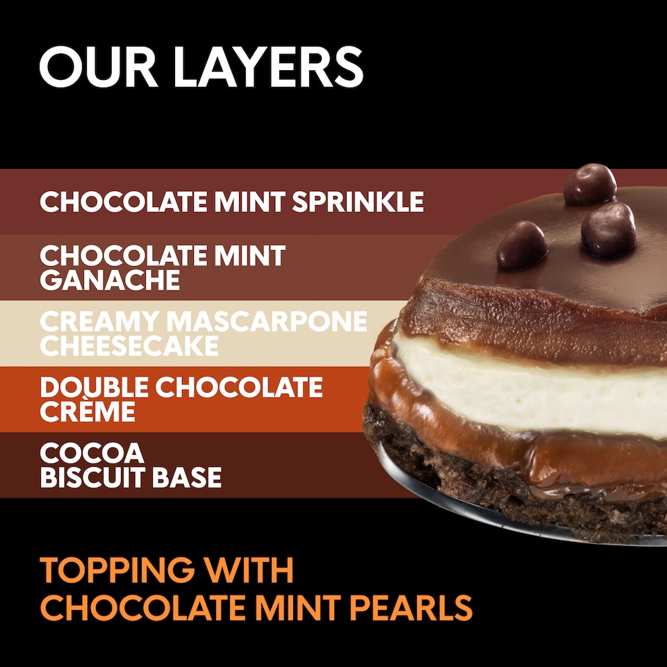 image 1 of Gu Mint Chocolate Cheesecake Dessert 2x84g