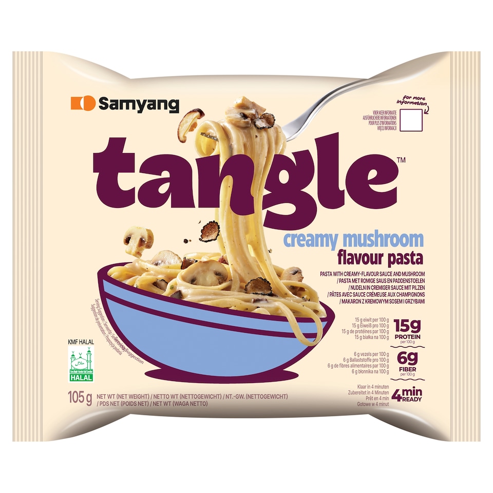 Tangle Creamy Mushroom Flavour Pasta 105G