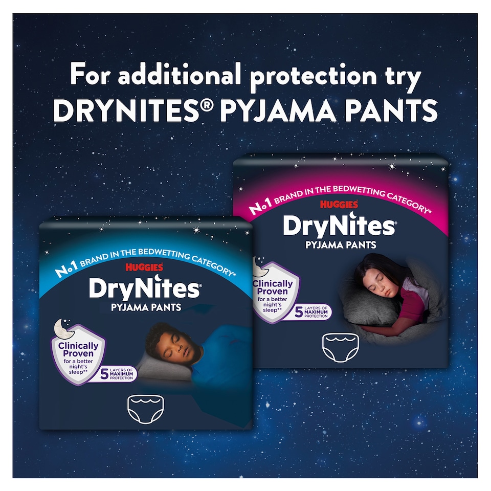 image 1 of Huggies Drynites Bed Mats X12