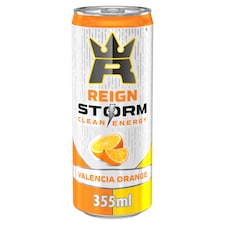 Reign Storm Clean Energy Drink - Valencia Orange 355ml