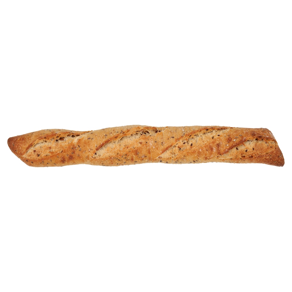 TESCO FINEST SEEDED SOURDOUGH BAGUETTE 400G