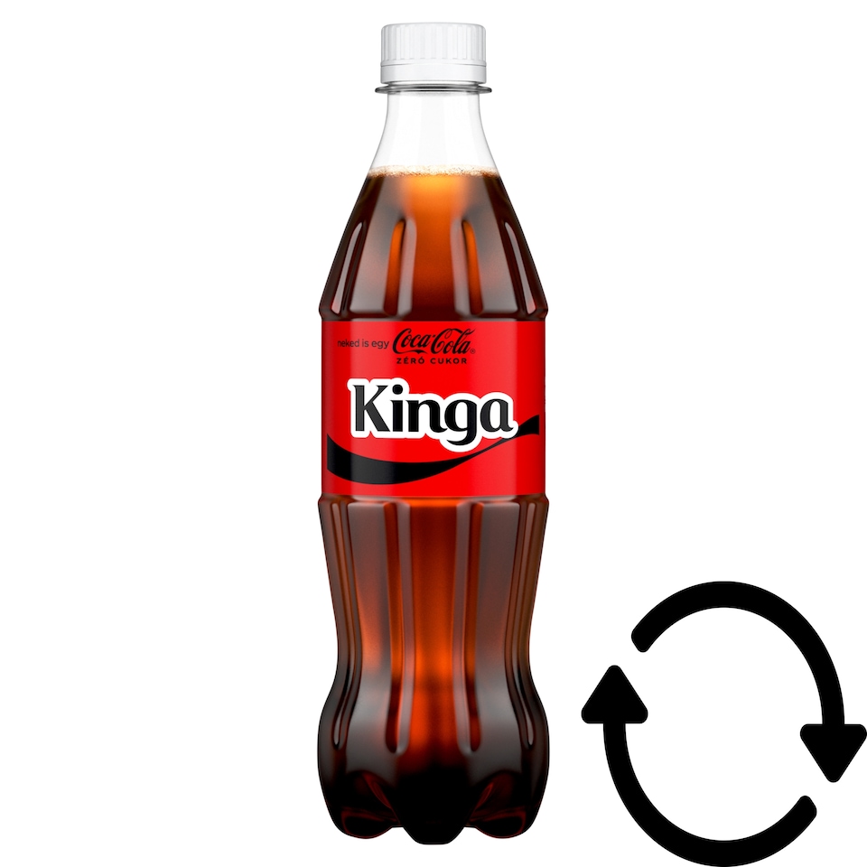 Coca-Cola zéró cukor colaízű energiamentes szénsavas üdítőital édesítőszerekkel 500 ml