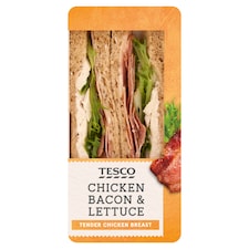 Tesco Chicken Bacon & Lettuce Sandwich