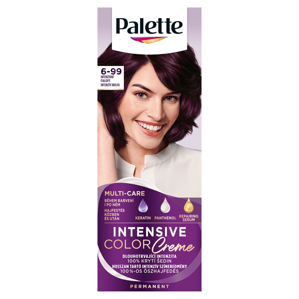 Palette Intensive Color Creme hajfesték 6-99 (V5) Intenzív ibolya  1. kép