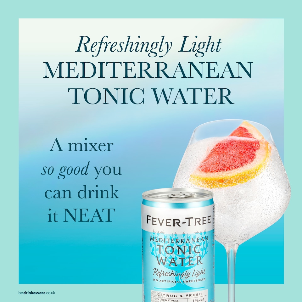 image 1 of Fever Tree Light Mediterranean Tonic Water 15X150ml