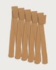 image 3 of F&F 5-Pack 15 Denier Run Resist Tights in Nude