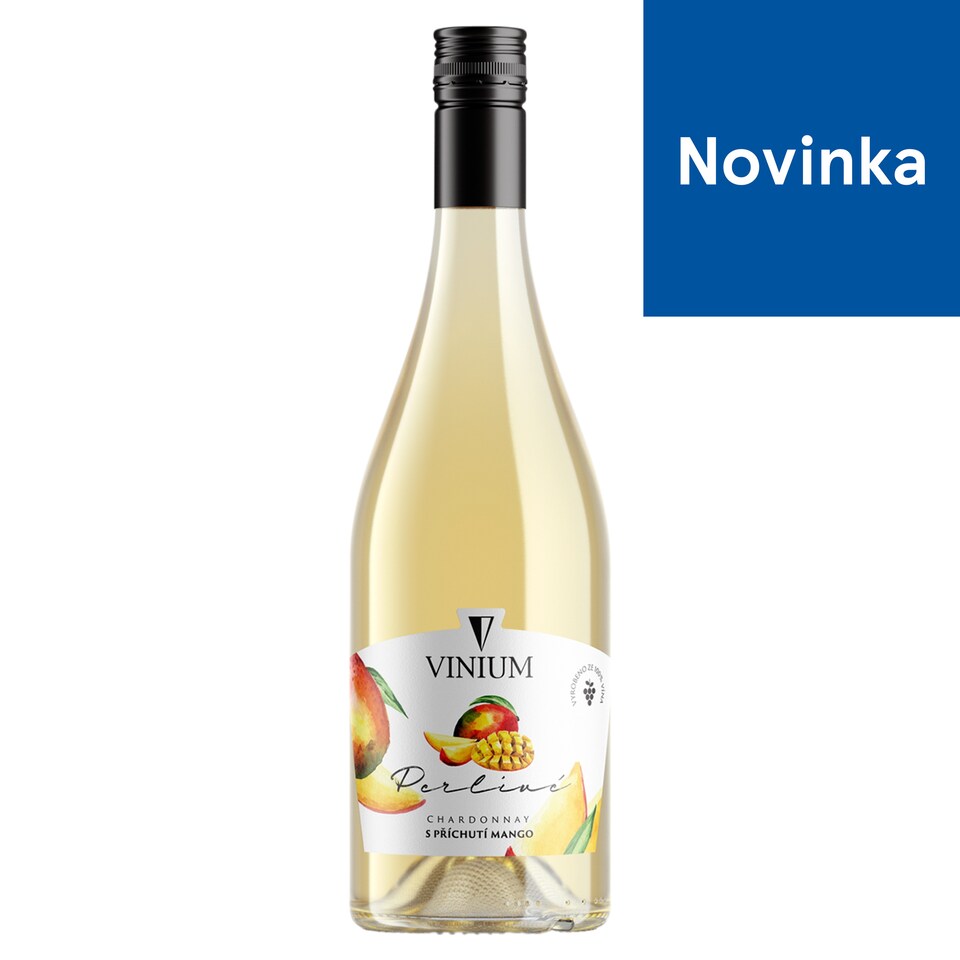 Vinium Perlivé Chardonnay s príchuťou mango 0,75 l