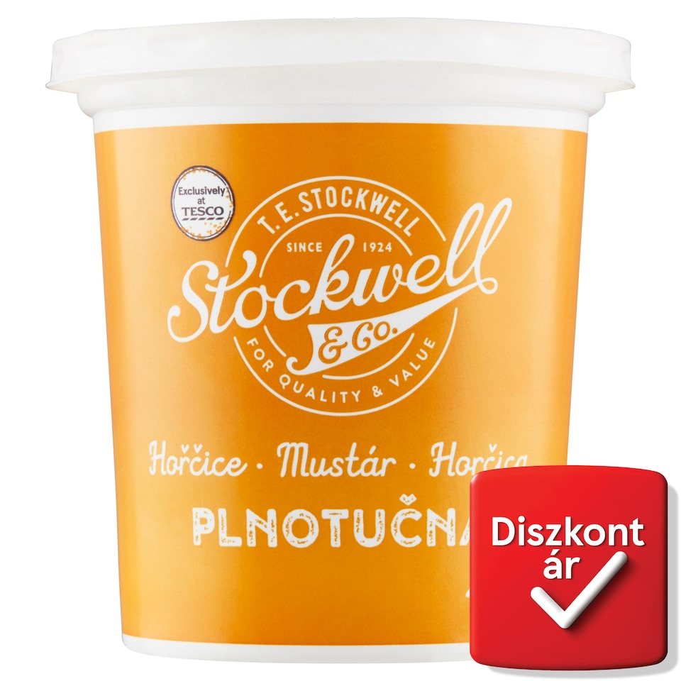 Stockwell & Co. mustár 400 g