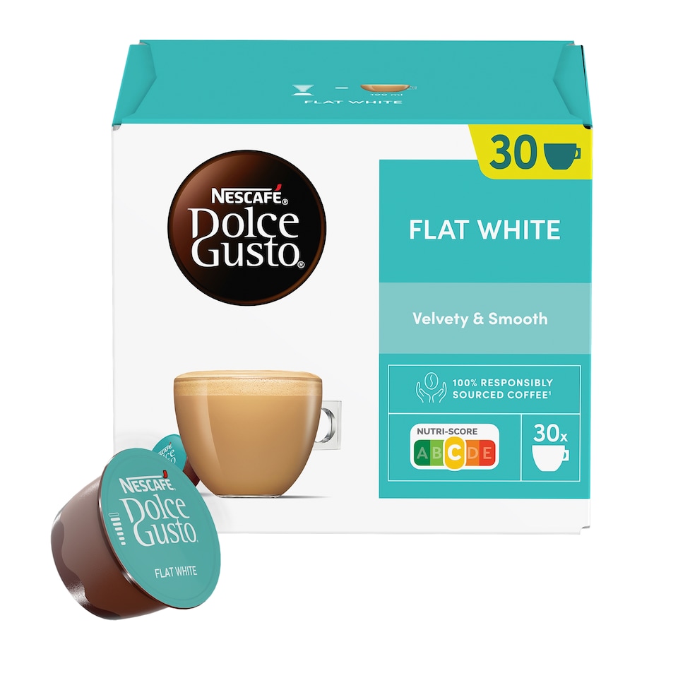 image 1 of NESCAFÉ Dolce Gusto Flat White - Coffee Capsules - 30 pcs