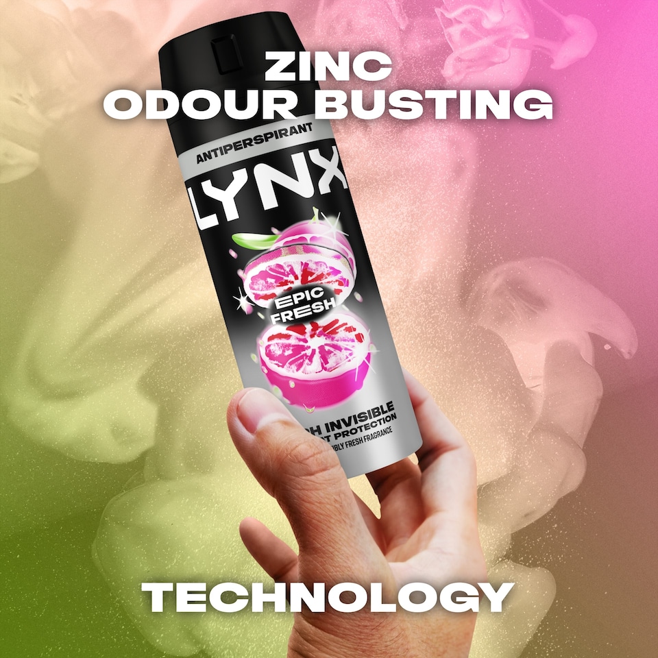 image 1 of Lynx Epic Fresh 72h Antiperspirant Deodorant 150ml