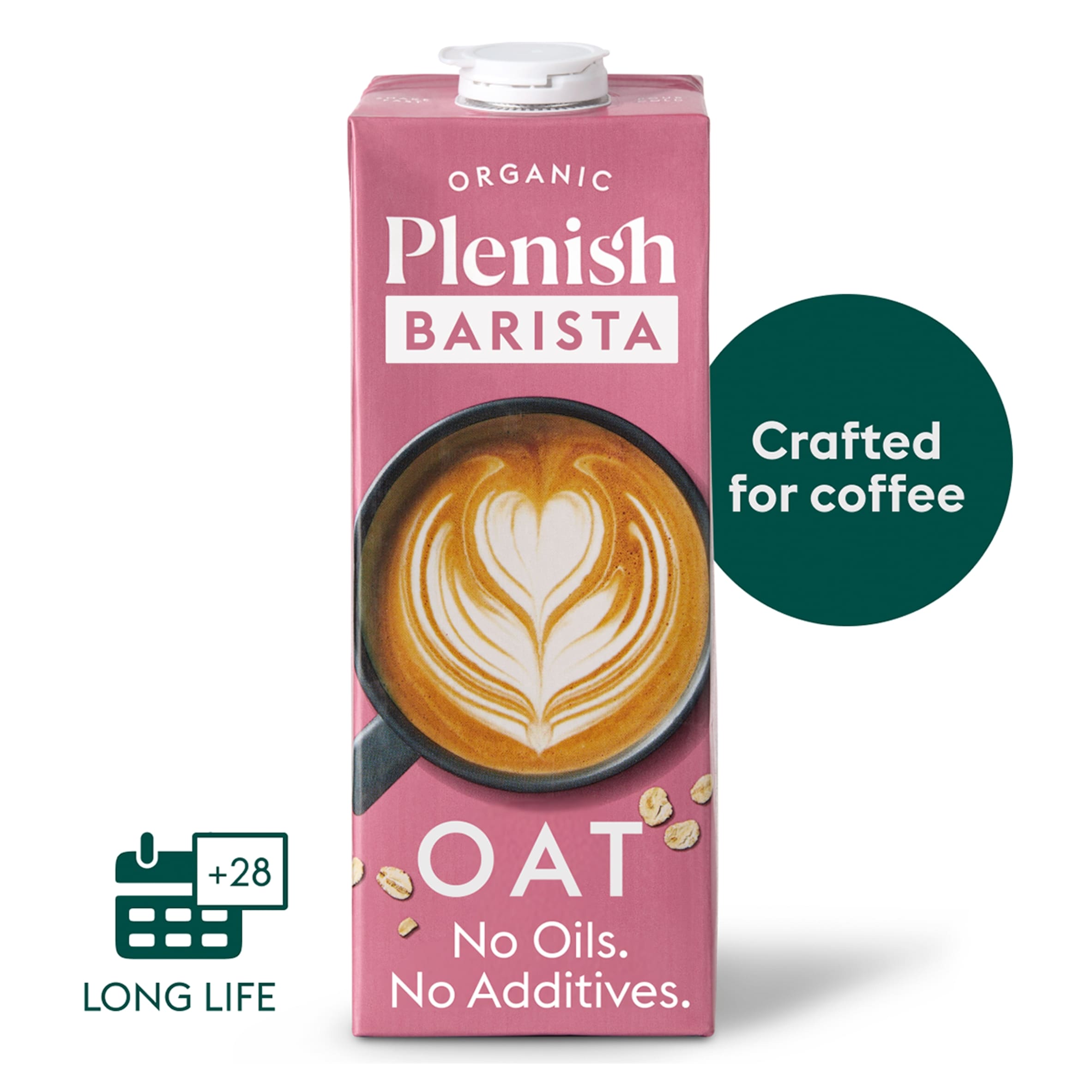 Plenish Organic Barista Gluten Free Oat Drink 1L