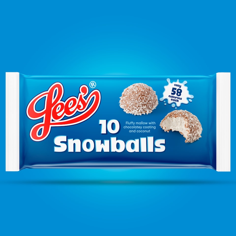 image 1 of Lee's Snowballs 10 Pack 130g