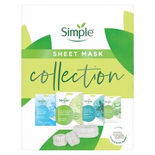 Simple Sheet Mask Collection Gift Set