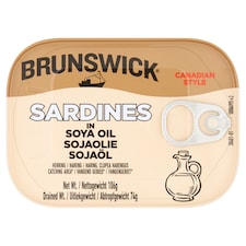 Brunswick Sardines In Soya Oil 106G