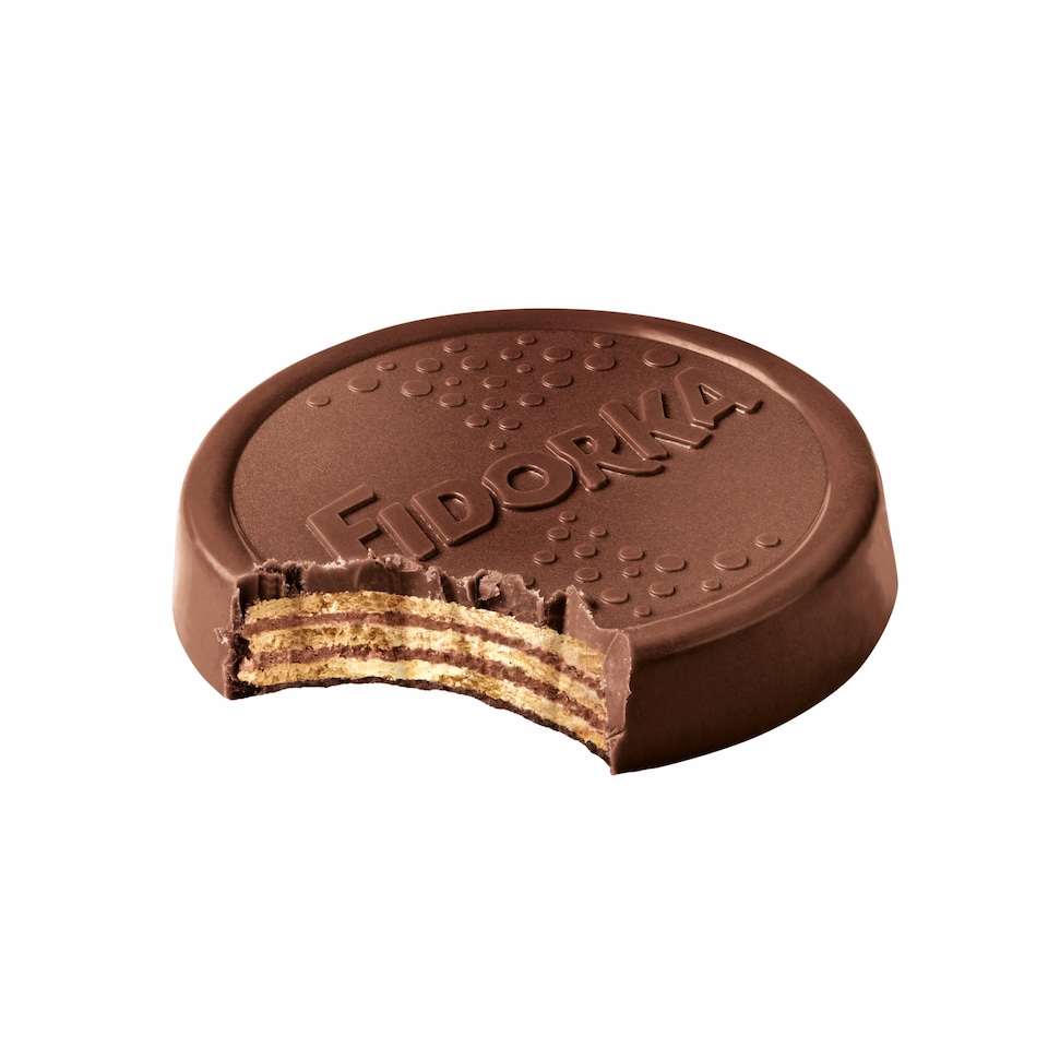image 1 of Opavia Fidorka Dark with Nut Filling, Wafer, Red 30 g