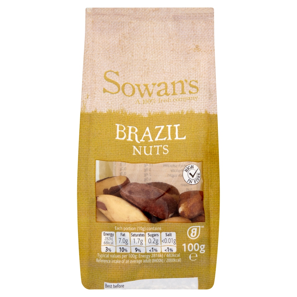 Sowan's Brazil Nuts 100G