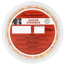 BUCHANANS SUGAR STRANDS 100g
